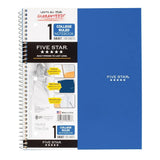 Mead Five Star 1 Subject College Ruled Notebook 100 Sheets Assorted Colors 15.3oz (Pack of 12)