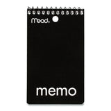MEAD MEMO BOOK MEDIUM/COLLEGE RULE 3 X 5 IN WHITE 60 SHEETS ASSORTED (PACK OF 72)