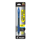 Pilot G2 Retractable Premium Gel Ink Roller Ball Point Pen Blue 4.9oz (Pack of 144)