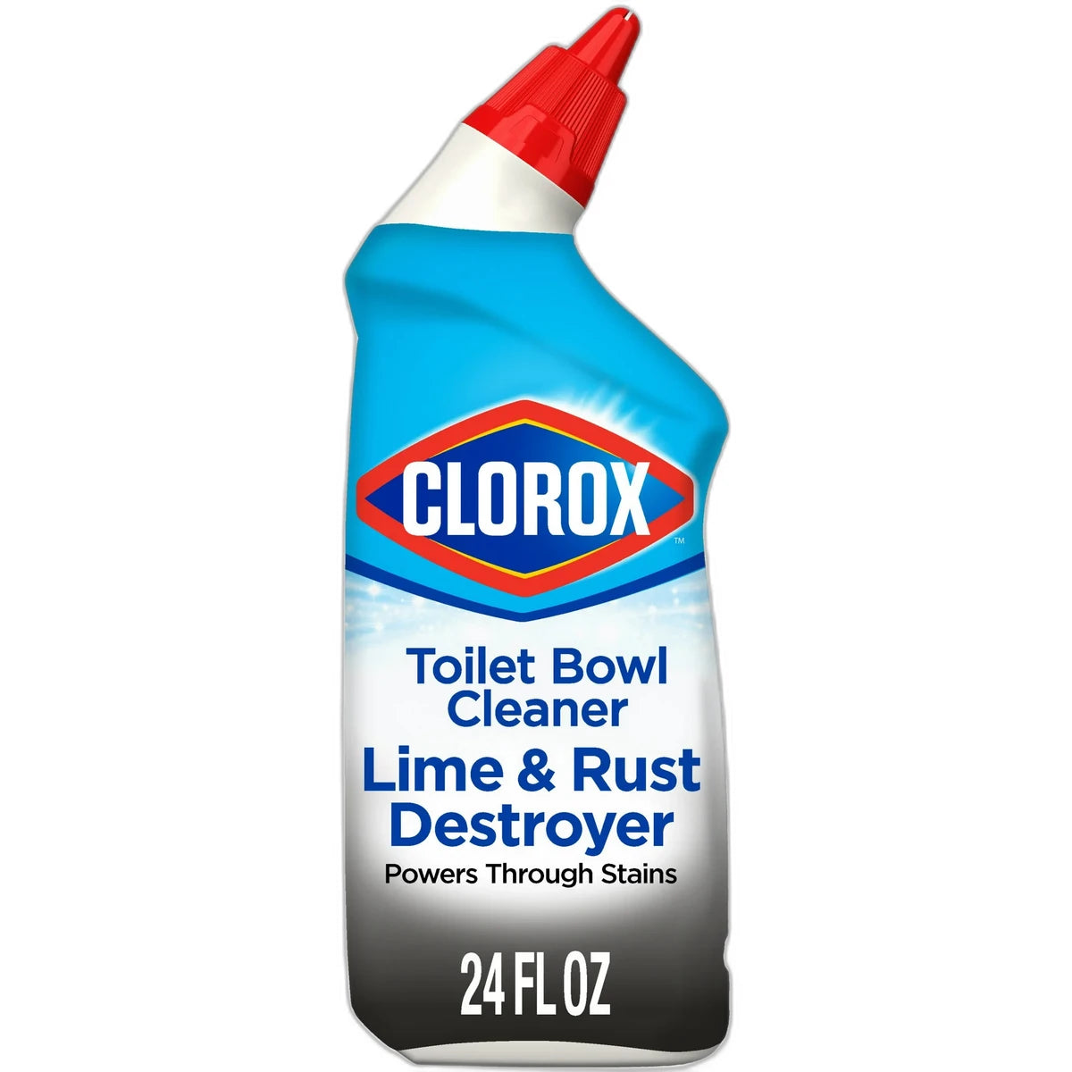 Clorox Toilet Bowl Cleaner Lime and Rust Destroyer 24Oz (Pack of 12)