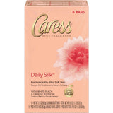 Caress Beauty Bar Soap Daily Silk 6 Bars 18.90Oz (Pack of 6)