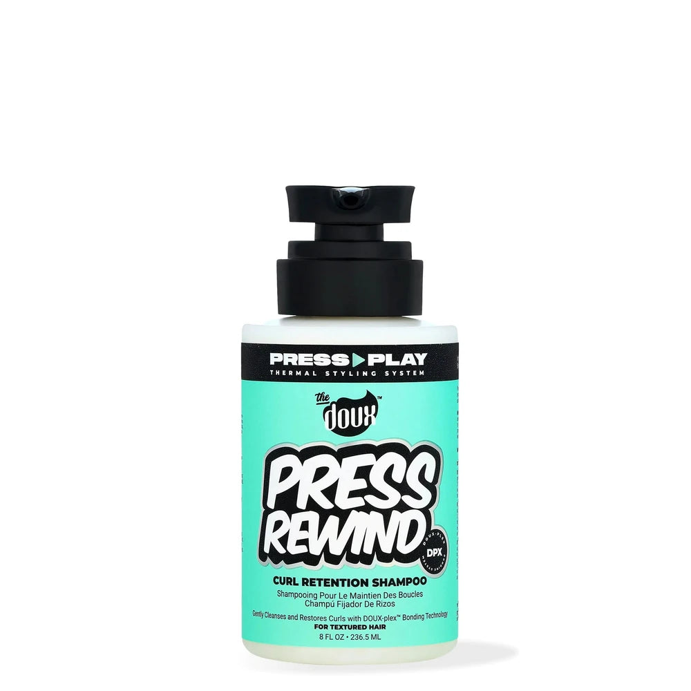 The Doux Press Rewind Curl Reversion Shampoo All Hair Types Moisturizing (Pack of 12) 8 Fl. Oz
