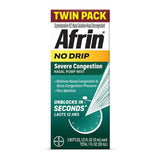 Afrin No-Drip Severe Congestion Twin Pack 1Oz (Pack of 36)