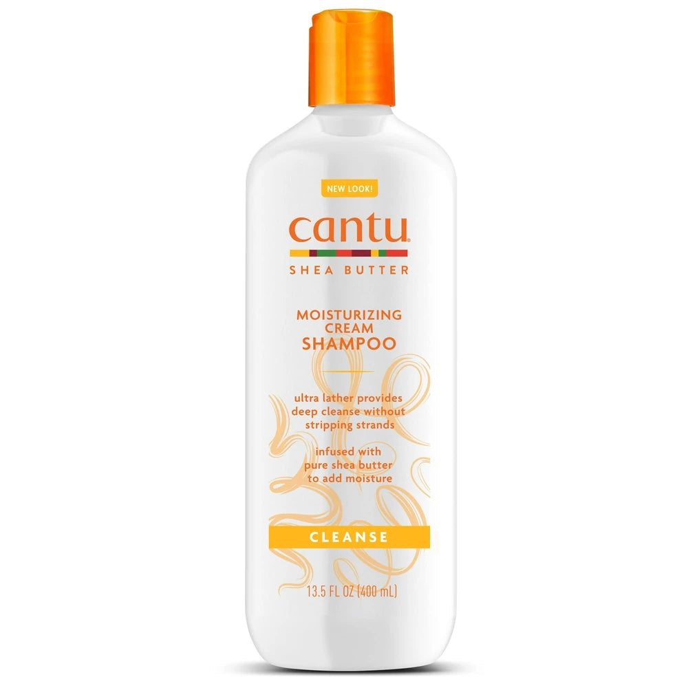Cantu Moisturizing Cream Shampoo & Moisturizing Rinse Out Conditioner 13 (Pack of 12) 13.5 Fl. Oz