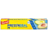 Glad Press'n Seal Plastic Food Wrap 70 Square Feet 3.32oz (Pack of 12)