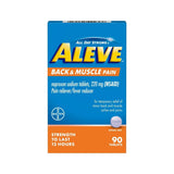 Aleve Tablets 90 Count Back &amp; Muscle - New 1.61oz (Pack of 24)