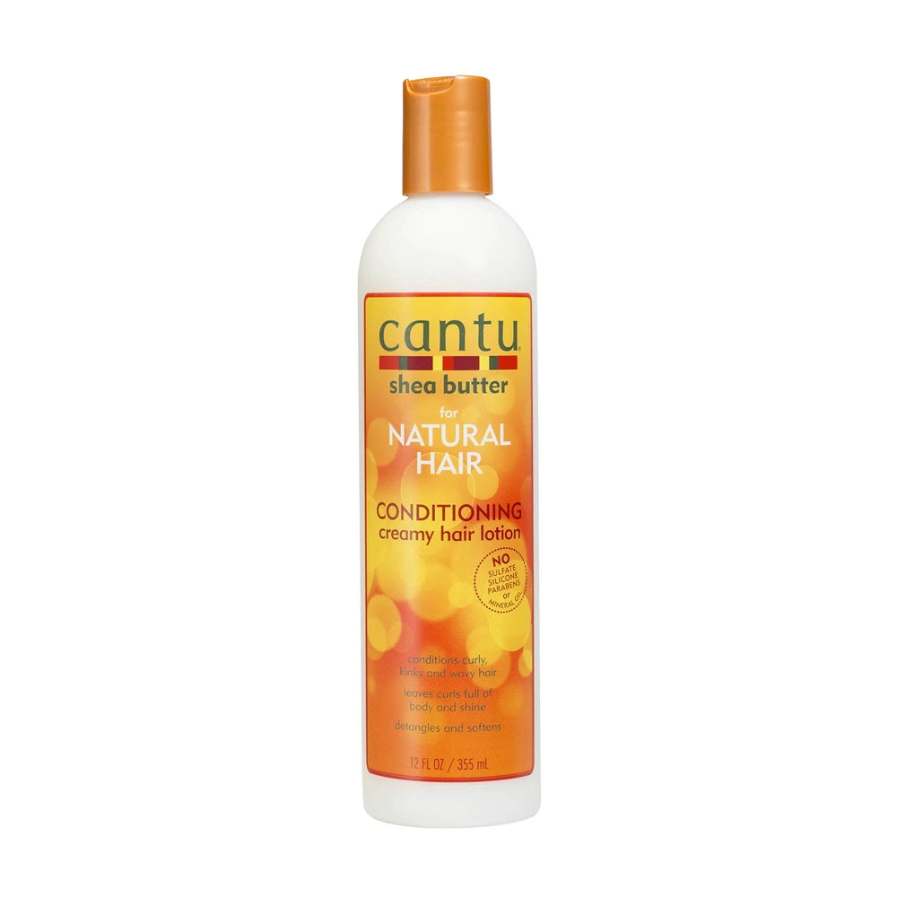 Cantu Shea Butter for Natural Hair Conditioning Creamy Hair Lotion (Pack of 12) 12 Oz