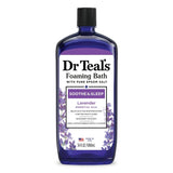 Dr Teal s Foaming Bath with Pure Epsom Salt Soothe & Sleep with Lavender 34 Fl. Oz (Pack of 12)