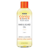 Cantu For Men Hair & Beard Oil (Pack of 12) 3.4 Fl. Oz