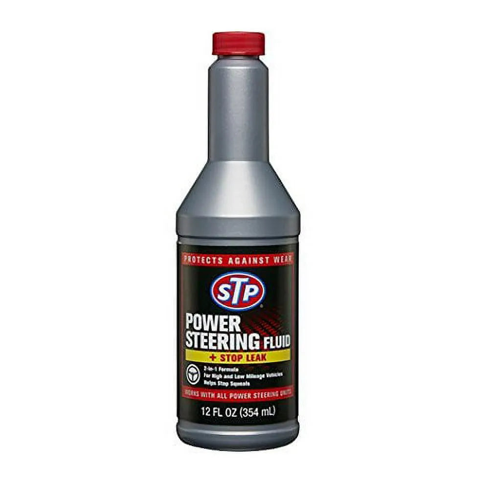 Stp Power Steering Fluid And Stop Leak 12Oz (Pack of 6)