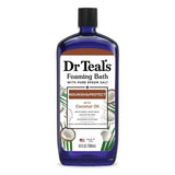 Dr Teal s Nourish & Protect Foaming Bubble Bath with Pure Epsom Salt and Coconut 34 Fl. Oz (Pack of 12)