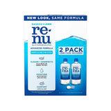Renu Multipurpose Eye Contact Lens Solution and Cleaner with Lens Case for Soft Lenses 12Oz (Pack of 12)