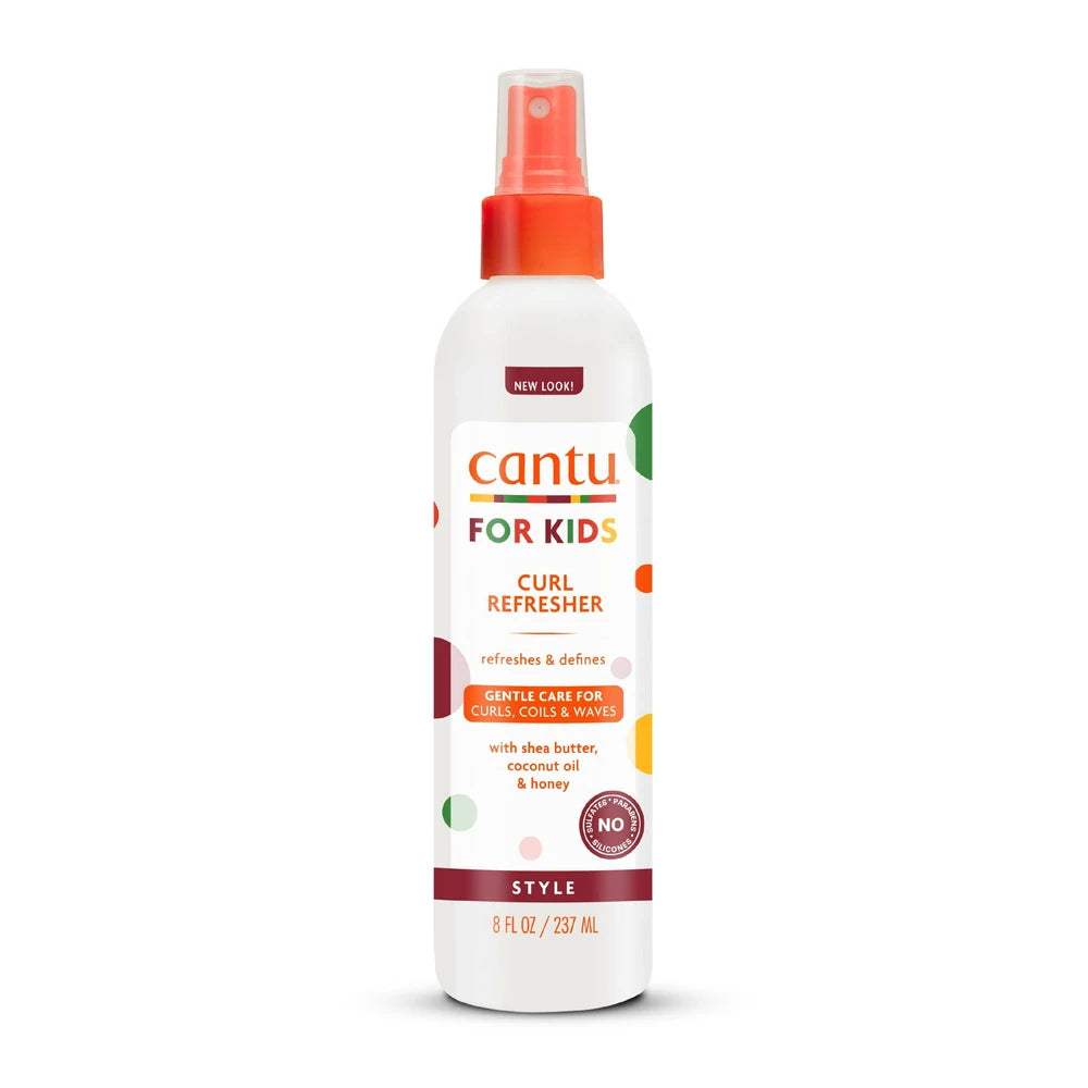 Cantu Care for Kids Curl Refresher with Shea Butter (Pack of 12) 8 Fl. Oz