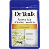 Dr Teal s Epsom Salt Soaking Solution Chamomile 48 Oz (Pack of 4)