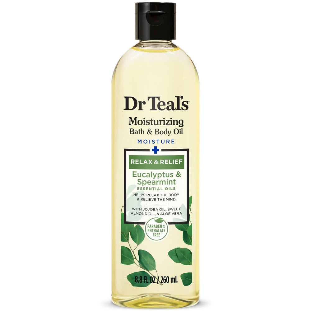 Dr. Teal's Body and Bath Oil 8.8 Oz (Pack of 6)
