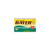 Bayer Aspirin Pain Reliever Safety Coated Caplets 325mg 100 Ea 2.9oz (Pack of 24)