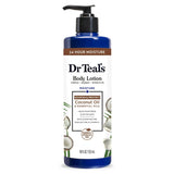 Dr Teal s Body Lotion Moisture + Nourishing with Coconut Oil & Essential Oils 18 Oz(Pack of 12)