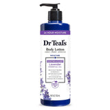 Dr Teal s 24 Hour Moisture Body Lotion with Lavender Essential Oil 18 fl oz (Pack of 12)