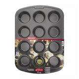 Good Cook Ready Nonstick Muffin and Cupcake Pan 16.96Oz (Pack of 12)