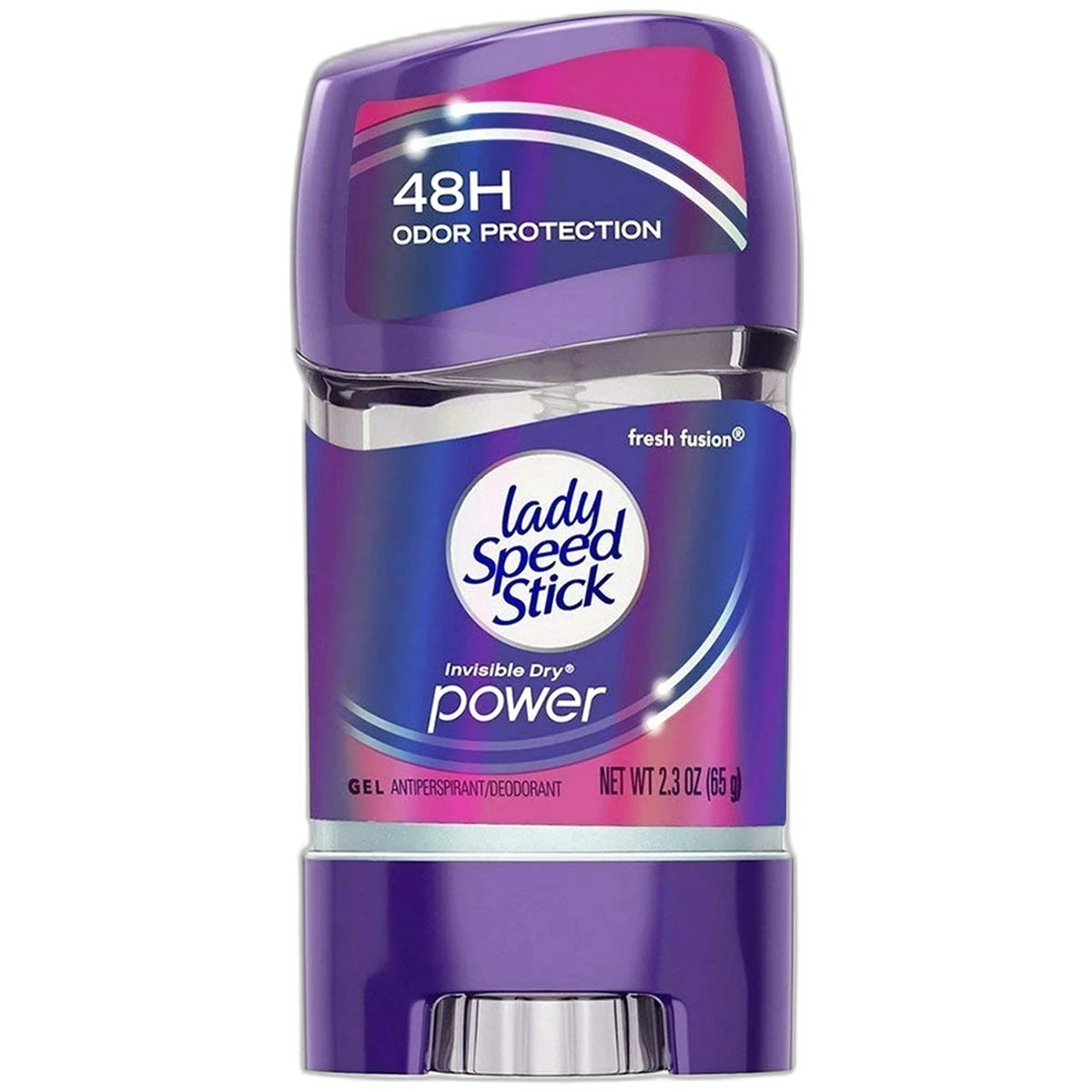 Lady Speed Stick 24X7 Fresh Fusion Gel Deodorant 2.3Oz (Pack of 12)