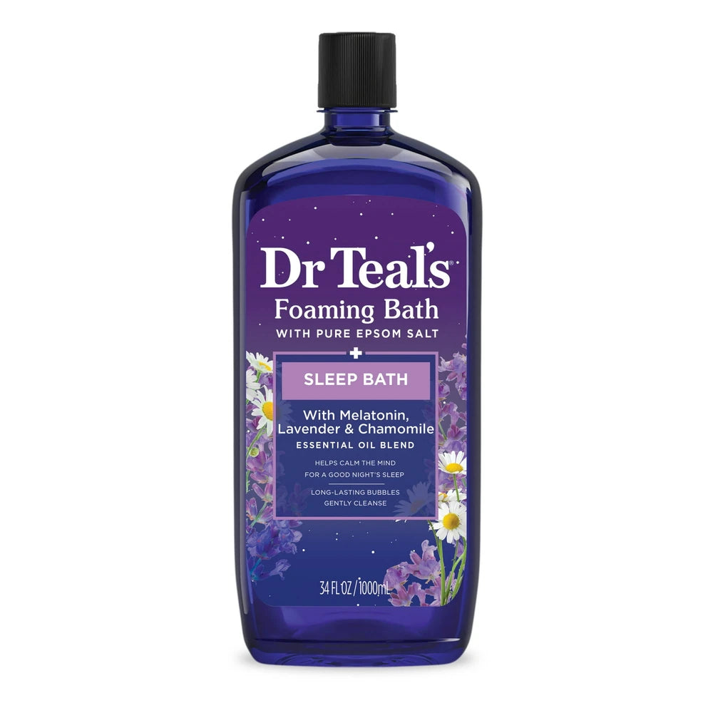 Dr Teal's Sleep Foaming Bath with Melatonin & Essential Oils - 34 fl oz (Pack of 12)
