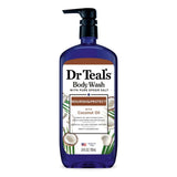 Dr Teal’s Body Wash Nourish & Protect with Coconut Oil 24 fl oz (Pack of 4)