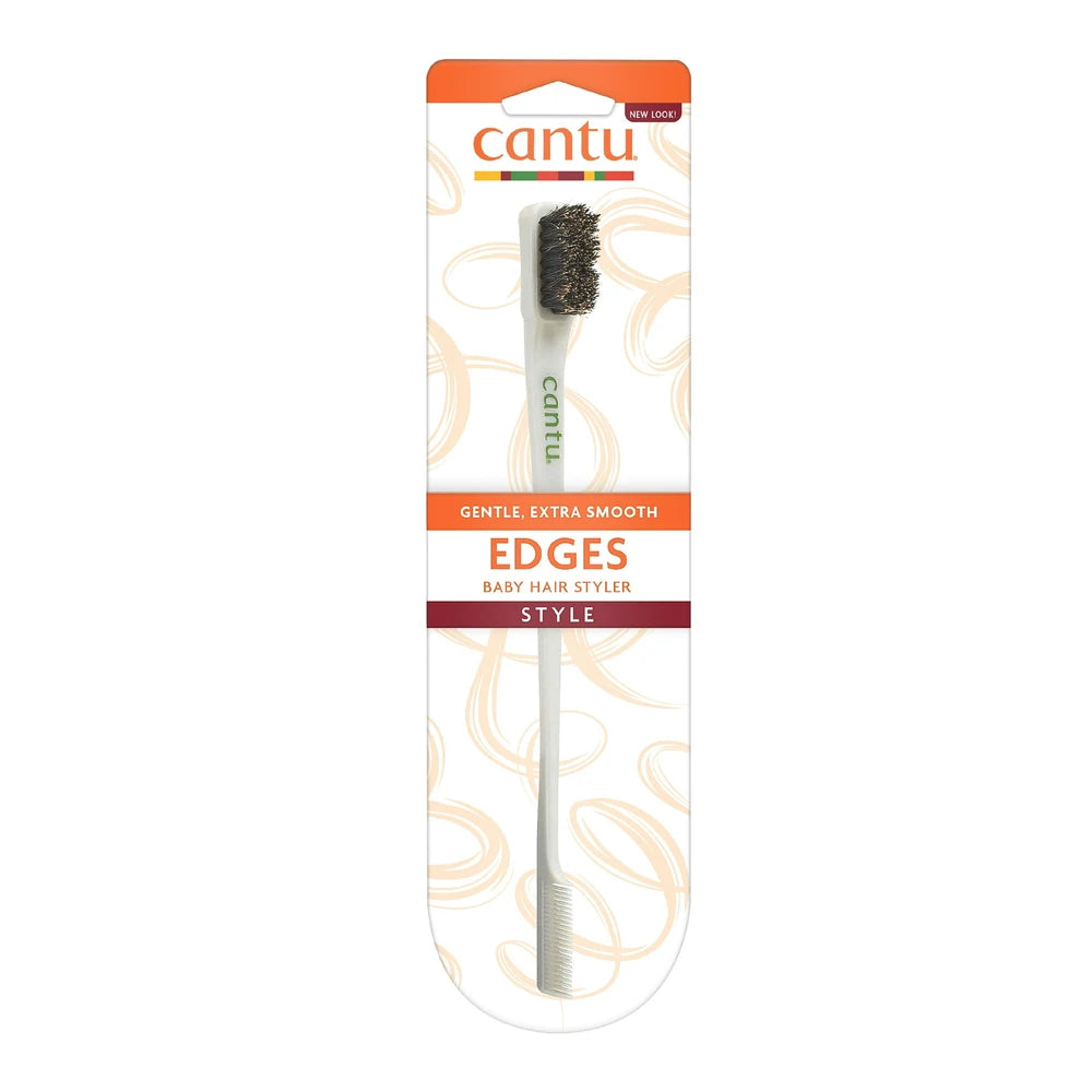 Cantu Baby Hair Edge Styler Boar Brush 0.8 Oz (Pack of 36)