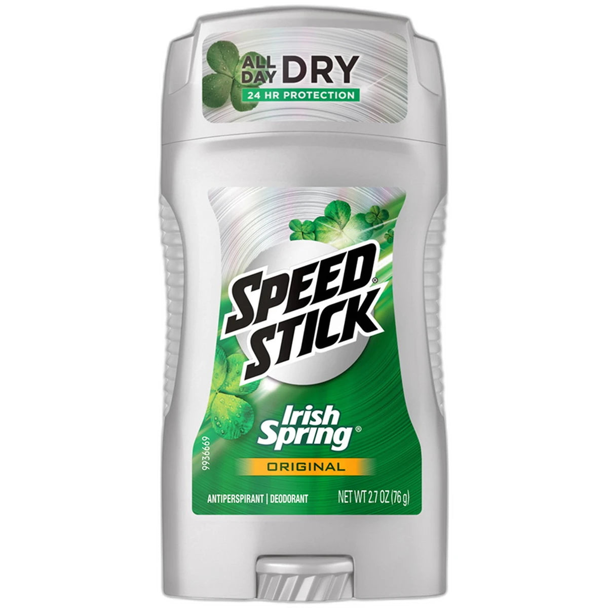 Mennen Speed Stick Antiperspirant Deodorants Irish Spring Original 2.7Oz (Pack of 12)