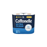 Cottonelle Ultra Clean Toilet Paper 4 Pack 1.19Oz (Pack Of 12)