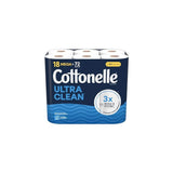 Cottonelle Ultra Cleancare Toilet Paper 18 rolls 96oz (Pack of 2)