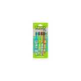 Firefly Kids Sloths Value Toothbrushes 4 Ea (Pack of 24)