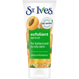St. Ives Fresh Skin Exfoliating Face Scrub Apricot Facial Exfoliator 6 oz 6 Oz (Pack of 6)