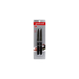 GoodCook 2-Piece Serrated Blade Steak Knife Set Black/Silver 1.6oz (Pack of 72)