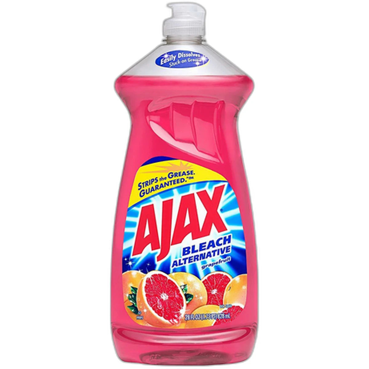 Ajax Bleach Alternative Dish Liquid Grapefruit 28Oz (Pack of 9)