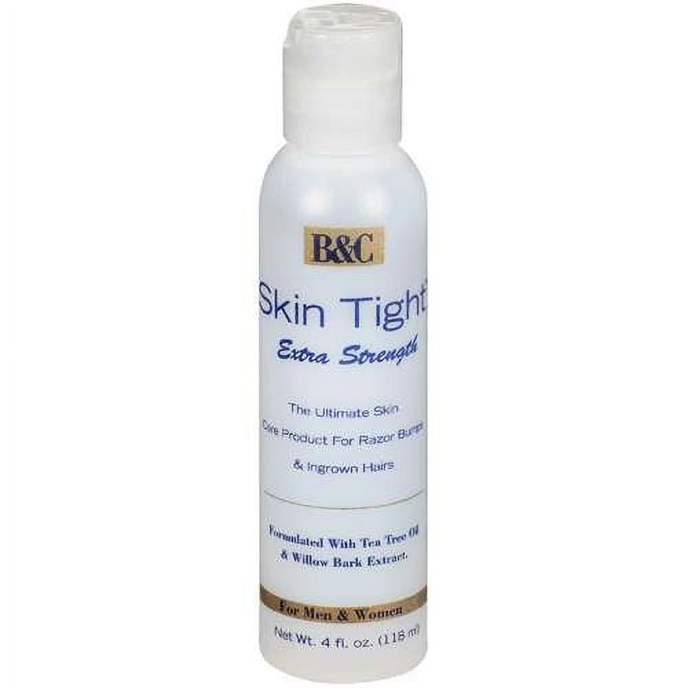 B&C Skin Tight Razor Bump & Ingrown Hair Ointment Extra Strength 4 oz 4 fl oz (Pack of 12)