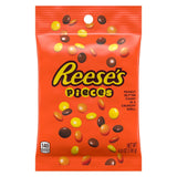 Reese's Pieces Peanut Butter in a Crunchy Shell Candy, Bag 4.8 oz (Pack of 12)