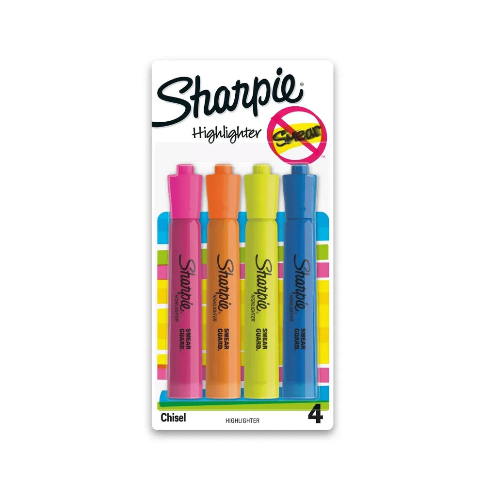 Sharpie Accent Tank Style Highlighters4 Ea 0.2oz (Pack of 144)