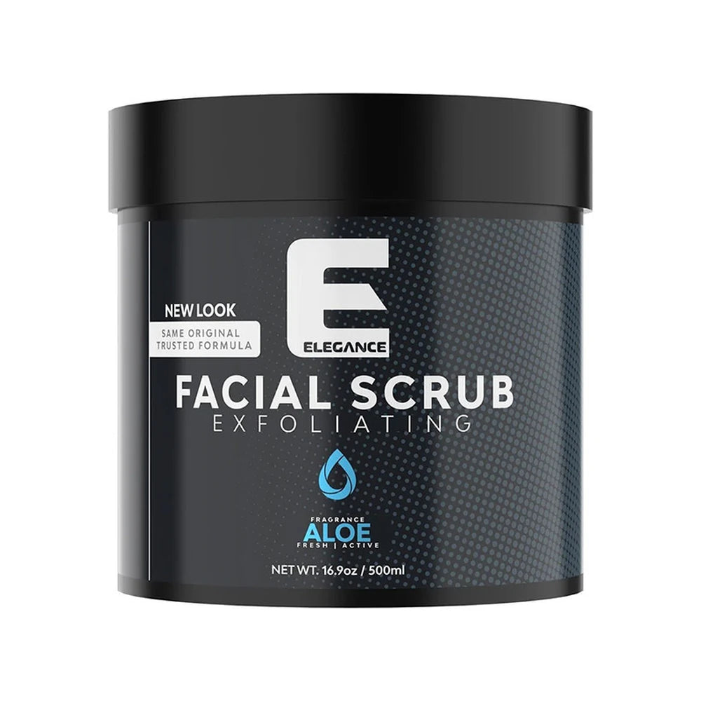 Elegance Face Scrub 17.6oz - Black 16.9 oz (Pack of 12)