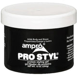 Ampro Pro Styl Regular Hold Protein Styling Gel 10 oz. Moisturizing Unisex 10oz (Pack of 12)