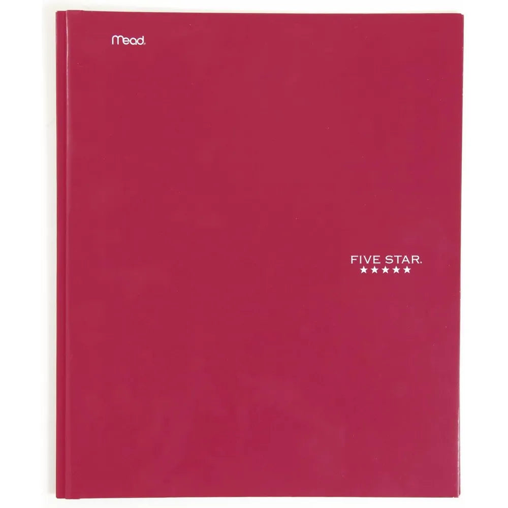 Acco Brands Usa Llc 33452 Five Star Clearview 2 Pocket Portfolio 9.5x11.75 Asst 1.92oz (Pack of 24)