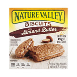 Nature Valley Biscuits with Almond Butter ? 5 Count (1.35 oz each) (Pack of 12)