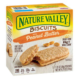 Nature Valley Biscuits with Peanut Butter ? 5 Count (1.35 oz each) (Pack of 12)