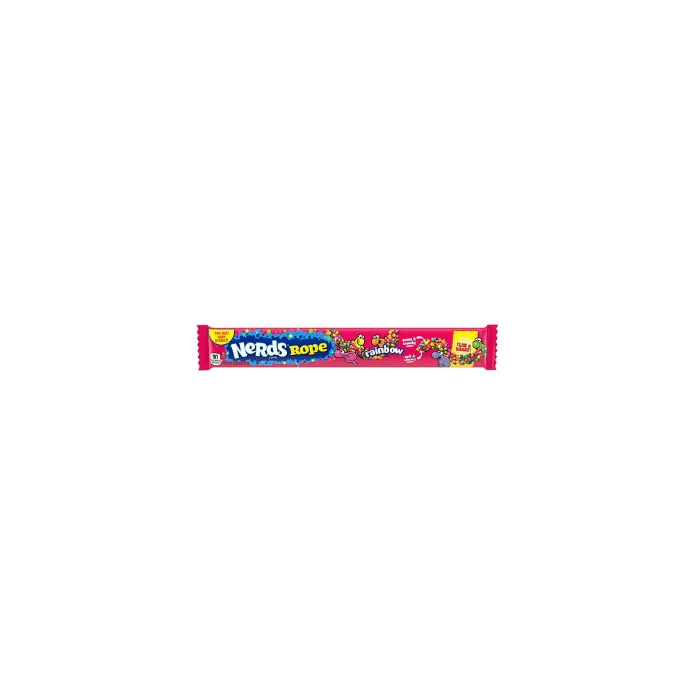 Nerds Rope Gummy & Crunchy Rainbow Candy 0.92 Oz 24 Ea (Pack of 288)