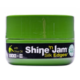 Shine n Jam® Silk Edges Extra Firm Hold Unisex Hair Styling Gel 2 oz. Moistu 2.25oz (Pack of 12)