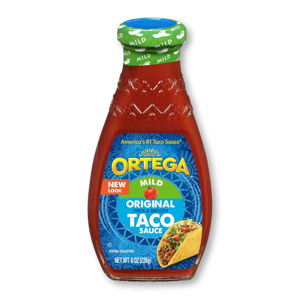 Ortega Taco Sauce Medium 8 oz (Pack of 6)