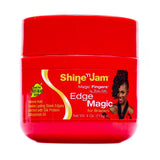 Ampro Shine 'n Jam Magic Fingers Edge Hair Gel - 4oz 4 oz (Pack of 6)