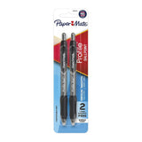 Papermate Profile Ballpoint Pen Black 2 Pack 0.8oz (Pack of 48)