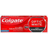 Colgate Optic White with Charcoal Cool Mint Toothpaste 4.2Oz (Pack of 24)