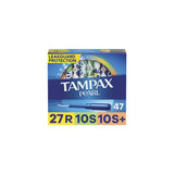 Tampax Pearl Triple Protection 47 Count 10.77oz (Pack of 8)