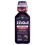 ZzzQuil + Pain Relief Black Cherry 12 oz (Pack of 12)